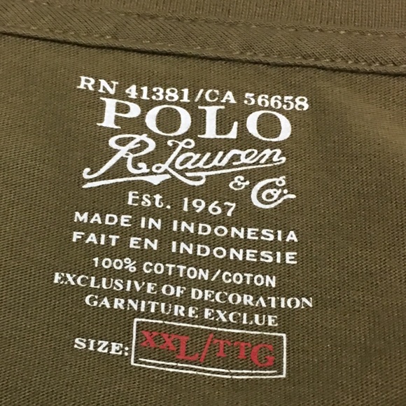 ralph lauren polo v-neck t-shirt - Picture 4 of 5